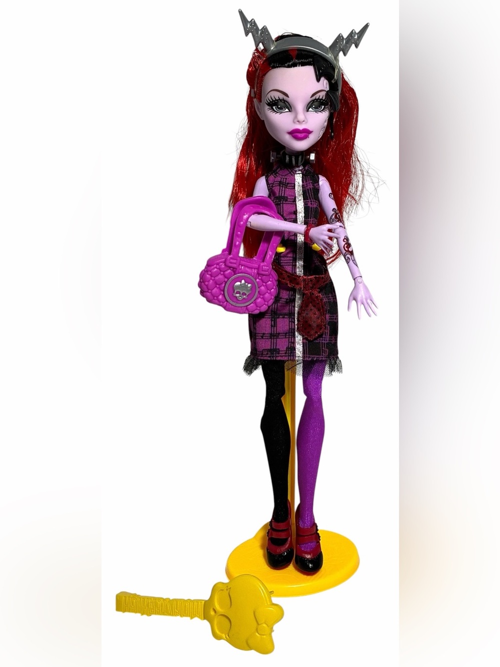 Monster High Operetta Freaky Fusion Inspired Doll Face Mask #CBP37 100% Complete